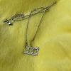 Thirteen Crosby 333 Angel Numbers Necklace (Silver) Accessories