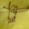Thirteen Crosby Accessories 333 Angel Numbers Necklace (Gold)