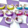 Thirteen Crosby Accessories Colorful Chunky Hoop Earring