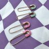 Thirteen Crosby Accessories Pastel Safety Pin Earring