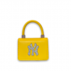 Thirteen Crosby Yellow NY Rhinestone Bag Accessories