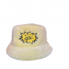Divinus Yellow Faux Fur Bucket Hat Accessories