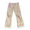 Thirteen Crosby UFO Parachute Pants Beige 85545