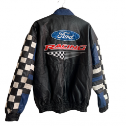 Thirteen Crosby Coats & Jackets Vintage Leather Ford Racer Jacket