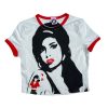 Hellcat T-Shirts Amy Winehouse Ringer Baby Tee