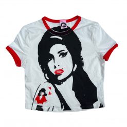 Hellcat T-Shirts Amy Winehouse Ringer Baby Tee