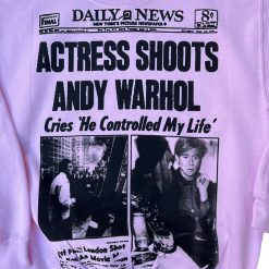 Thirteen Crosby Andy Warhol SHOT News Sweatshirt