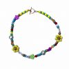 Thirteen Crosby Multicolor Floral Beaded Necklace Accessories