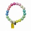 Thirteen Crosby Accessories BFF Gummy Bear Beaded Bracelet (Yellow)