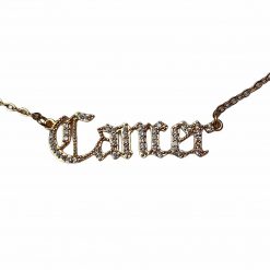 Thirteen Crosby Cancer Necklace