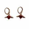 Thirteen Crosby Accessories Heart With Wings Earrings