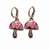 Thirteen Crosby Mushroom Hearts Earrings