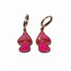 Thirteen Crosby Accessories Pink Mushroom Star Earrings
