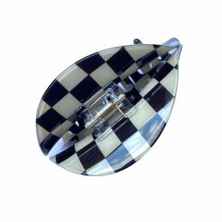 Thirteen Crosby Accessories Checker Claw Hair Clip