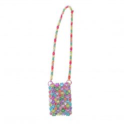 Thirteen Crosby Accessories Acrylic Heart Crossbody Bag/Pastel