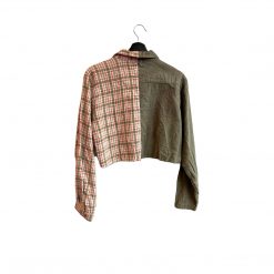 Undone By Kate Tops Split Reworked Flannel