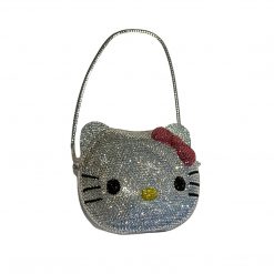 Thirteen Crosby Hello Kitty Rhinestone Purse Silver Accessories