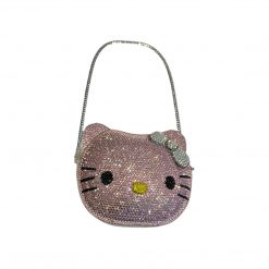 Thirteen Crosby Hello Kitty Rhinestone Purse Pink Accessories