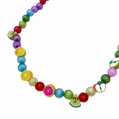 Thirteen Crosby Accessories Multicolor Fruit Beaded Necklace